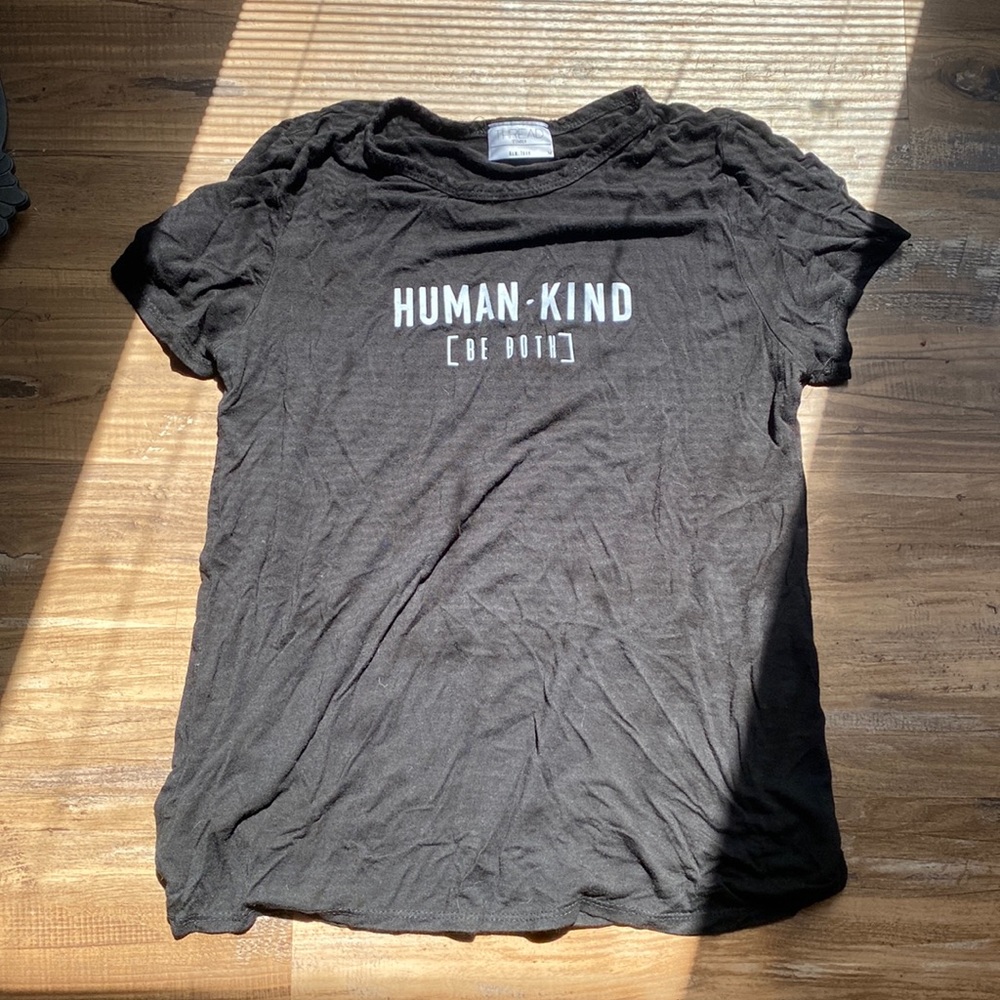 Cute human kind shirt